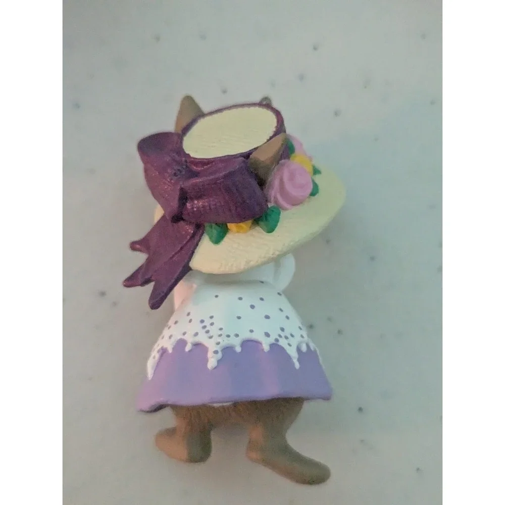 1992 Keepsake Ornament Springtime Bonnets Vintage - Picture 7 of 8
